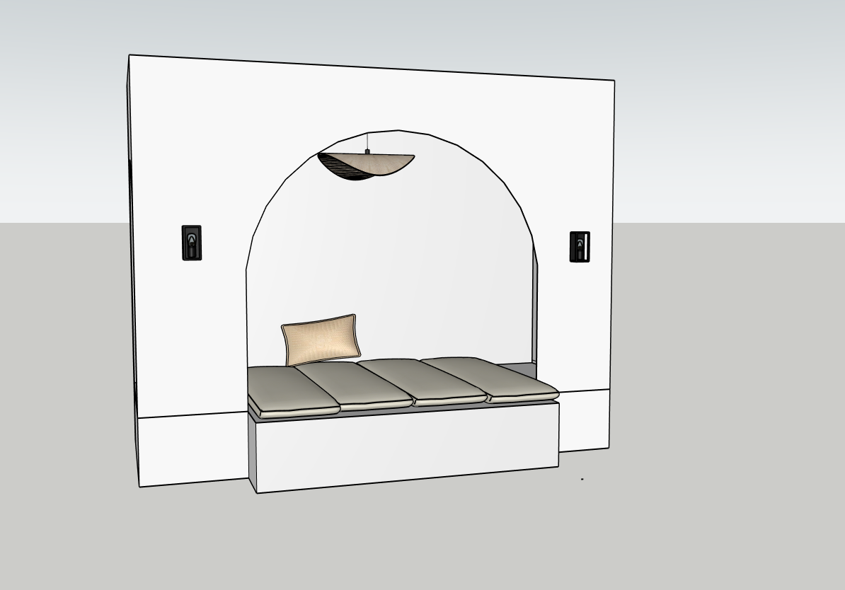 Sun bed — Modélisation 3D
