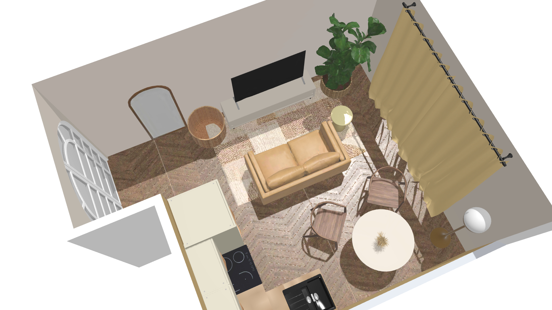 Modélisation 3D cuisine